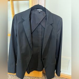Express women’s black blazer size 4.
